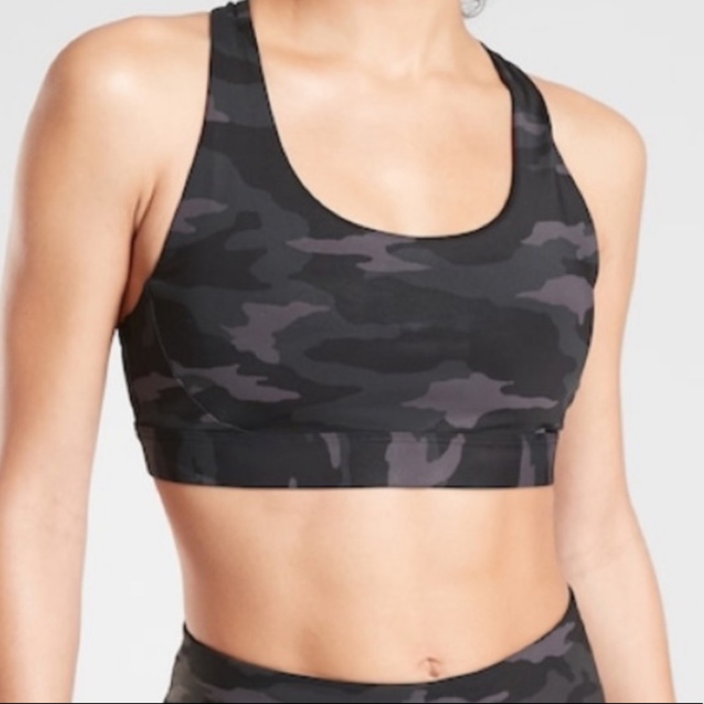 NWT Athleta Camo S Sports Bra